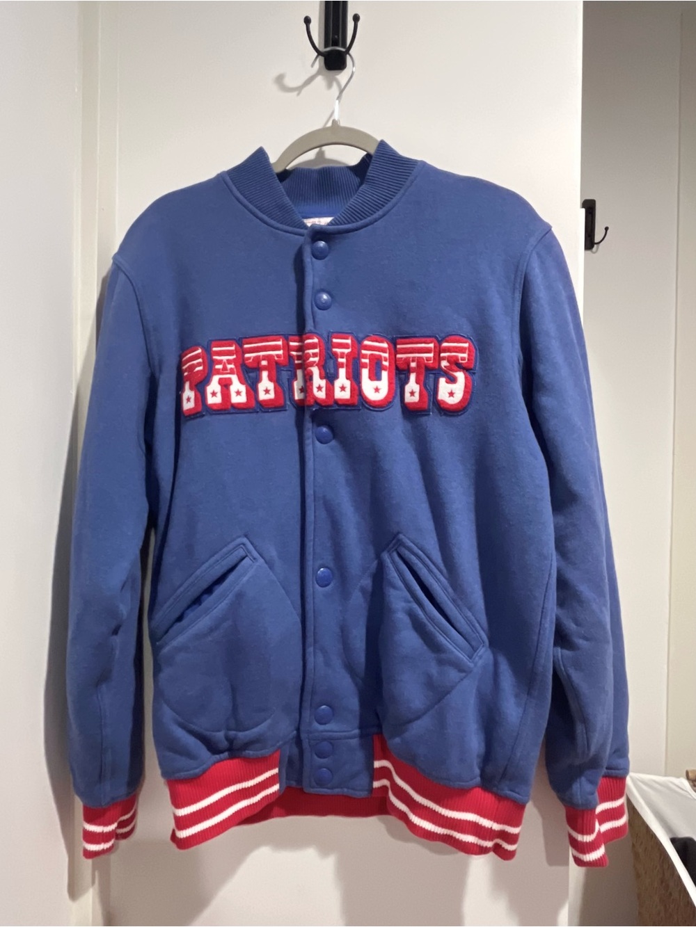 Mitchell & Ness Patriots Football Varsity Jacket